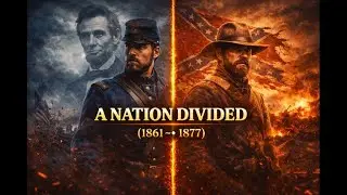 The CIVIL WAR EXPLAINED A Nation Divided 1861-1877 / History of USA Epi 4