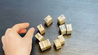 Designer Numbers Number Wooden Rubber Stamps 0-9 Rubber stamp artistic numeral rubber stamp