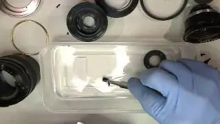 Cleaning Aperture blades on Carl Zeiss Distagon 2.8 /25mm T* for Contax/Yashica    motion lapse film