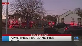 Norview ave. apartment fire