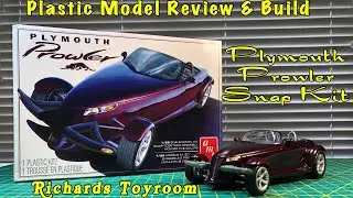 Plastic Model Kit Review and Build 1990s Plymouth Prowler