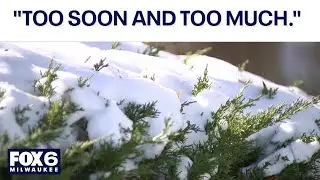 Southeastern Wisconsin snow; Pleasant Prairie digs out after early storm | FOX6 News Milwaukee