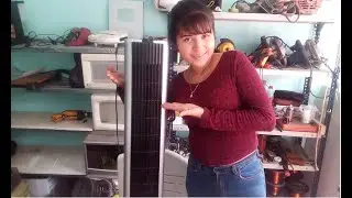 Ventilador de Torre Prende la Pantalla de Funciones Pero el Motor NO Gira y NO Avienta Aire