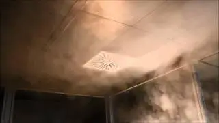 AXO-SX Swirl Diffuser Smoke Test
