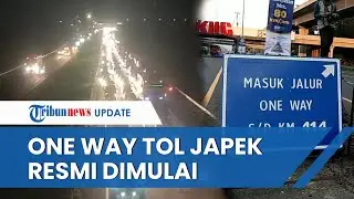 Sistem One Way di Tol Jakarta Cikampek sampai Kalikangkung Resmi Diterapkan, Begini Kondisi Arusnya