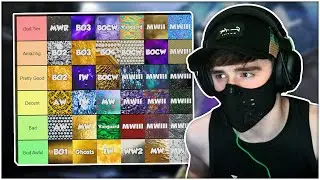 Все камуфляжи мастерства Call of Duty *В 2024 году* отсортированы от лучшего к худшему!