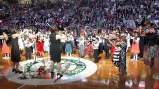 Suzuki Violin National Anthem at the Boston Celtics