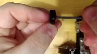 Shapeoko adjustable axis front endswitch made from Makerbeam (RAW)