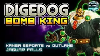 DIGEDOG Bomb King Gameplay | Kanga Esports vs Outlaws | Paladins Global Series OCE Phase 2 | Final