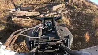 @EterraUSA typhoon, bobcat t770 mastication job explanation and time lapse