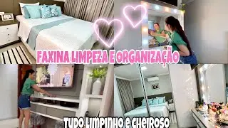 FAXINA COMPLETA PESADONA  LIMPEZA E ORGANIZAÇÃO TUDO LIMPINHO