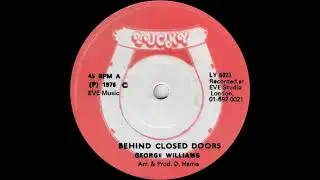 George Williams - Behind Closed Doors