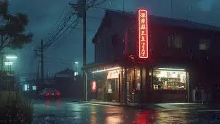 Japanese Cozy Night 🌧️ Soft Lofi Beats for Sleep, Relax & Peaceful Dreams