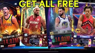Nba 2k mobile Get your 10 Million Cards CURRY, LEBRON JAMES, HALIBURTON,BARNES