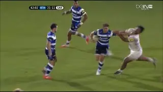 Gavin Henson palms off Billy Vunipola