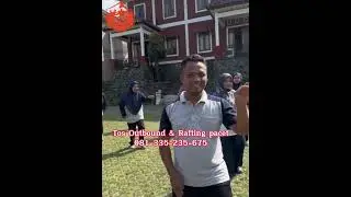 Asik Permainan fun outbound Bersama Tos rafting pacet mojokerto:Rekomendasi kegiatan di villa trawas