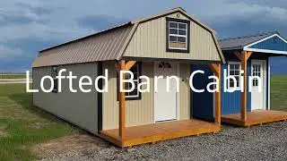 Lofted Barn Cabins are perfect for Tiny Homes