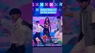 Rabiya Mateo dancing in All Out Sundays #rabiyamateo #alloutsundays