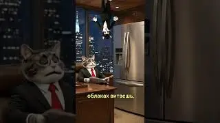 ПОТОЛОК ВОЗМОЖНОСТЕЙ 🐈&zwj;⬛💼  #cat #смешныекоты