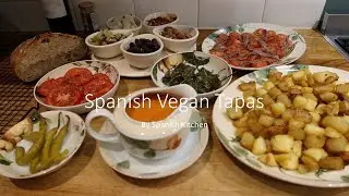 Spanish Vegan Tapas #veganfood #spanishfood #vegan