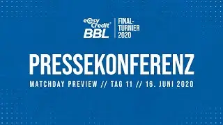 RE-LIVE | Viertelfinale I + II - Preview Pressekonferenz |&nbsp;easyCredit BBL Finalturnier 2020