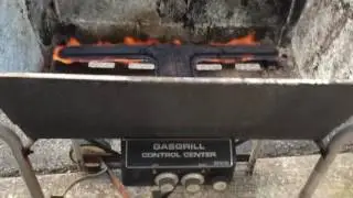 ARKLAmatic gas grill restoration pt1
