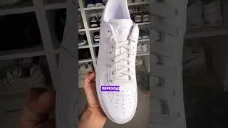 Как отличить оригинальные Nike Air Force 1 по шнуркам?