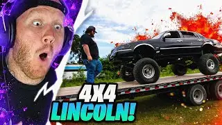TIMTHETATMAN REACTS TO A 4X4 LINCOLN GETTING BLOWN UP