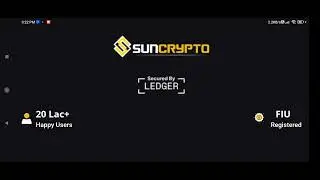 Sun crypto earning app 💵💸 | live proof and method | 150₹ earn