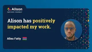 Stories of Empowerment  | Alison Graduate - Alieu Fatty  | The Gambia