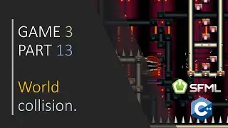 [ C++ & SFML - Simple 2D Games ] - GAME 3 / PART 13 - Collision with the screen!