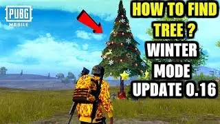 How to Find SECRET TREE, FROZEN EGG, SNOW BOX LOOT Secret location in PUBG Mobile New Update 0.16.0!