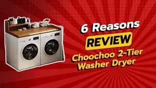 Двухъярусная стиральная машина ChooChoo с регулируемой полкой, орех | 6 причин НЕ покупать 🧺⚠️