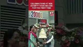 Nifty@20K: How NSE Celebrated The Rally | Shorts | Nifty50 At 20,000 #shorts
