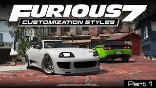 Fast & Furious 7 Customization Styles