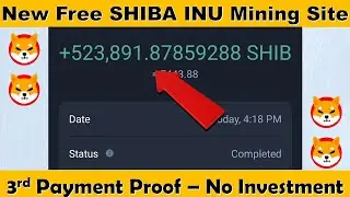 Shiba Inu Cloud Mining App | Shiba Inu Mining Website | Shiba Mining Free | Free Mining Sites 2023