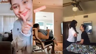Hugging boyfriend while he plays video game Tiktok Challenge Part 2 | Tiktok Mix | Compilation