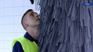 Instructions for the weekly maintenance and care of gantry carwash systems