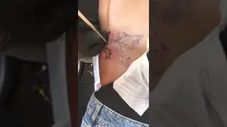 Map tattoo by Lanta Ink Tattoo Studio koh Lanta