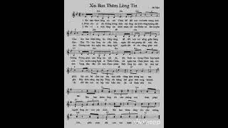 Xin Ban Th&ecirc;m L&ograve;ng Tin - Mi Trầm - Ca Đo&agrave;n Đaminh - Gi&aacute;o Xứ  Ph&uacute; Trung