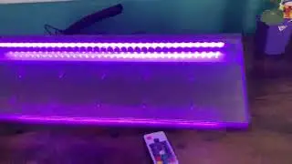 LONGRUN Acrylic Spillway Waterfall Multi Color Controllable LED Light, Make a statement