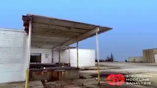 Manufacturing Facility Exterior 3D Laser Scanning Fly-Through Video