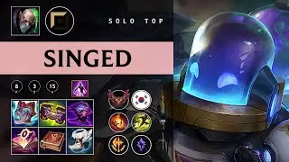 Singed Top vs Zaahen - KR Grandmaster Patch 26.02