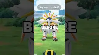 Посмотрите это, прежде чем нападать на Солгалео! #pokemongo