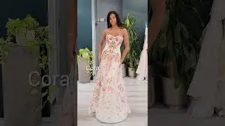 Wedding Dresses with Pops of Color!