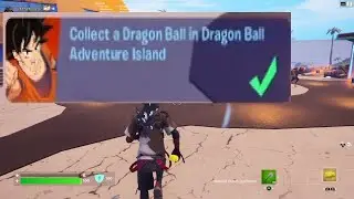 Collect Capsules in Dragon Ball Adventure Island Fortnite