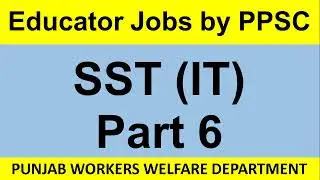 PPSC Educator SST IT Preparation Part 6 | FDE EST Computer Science Preparation | EST Test MCQs