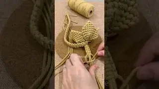 Macrame Curtain Holder #norrisatelie #macrame #handmade #diy #artesanato