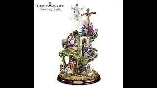 Thomas &ldquo;Kinkade Life Of Christ&rdquo; Sculpture