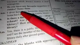 Grade#7 English | unit#8 Encouraging Reading Habits | Exercise solved question answer